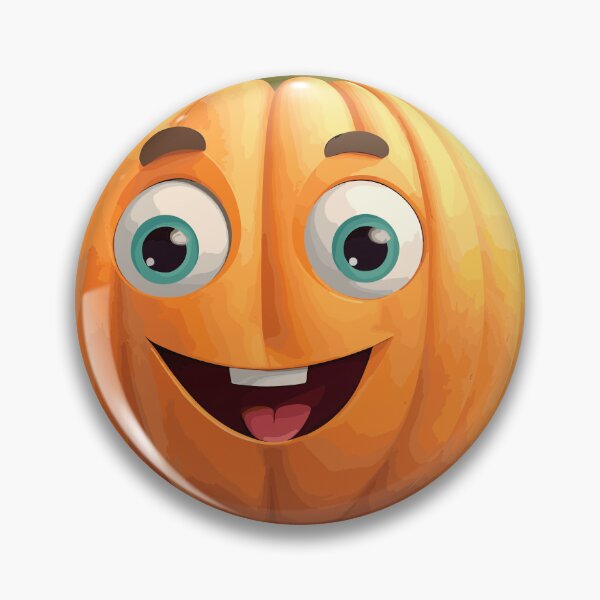Item preview, Halloween Cute Happy Smile Cartoon Pumpkin (Image 21/22) designed and sold by DigitalArtify.