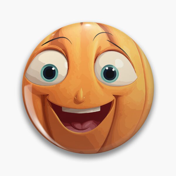 Item preview, Halloween Cute Happy Smile Cartoon Pumpkin (Image 22/22) designed and sold by DigitalArtify.