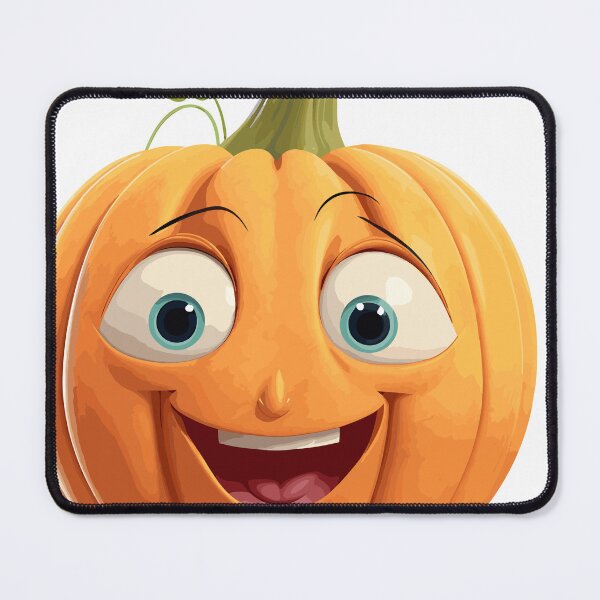 Item preview, Halloween Cute Happy Smile Cartoon Pumpkin (Image 22/22) designed and sold by DigitalArtify.