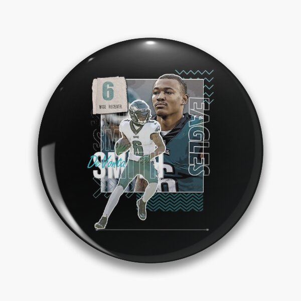 Item preview, DeVonta Smith football Paper  Eagles 6 designed and sold by sherronheusle.