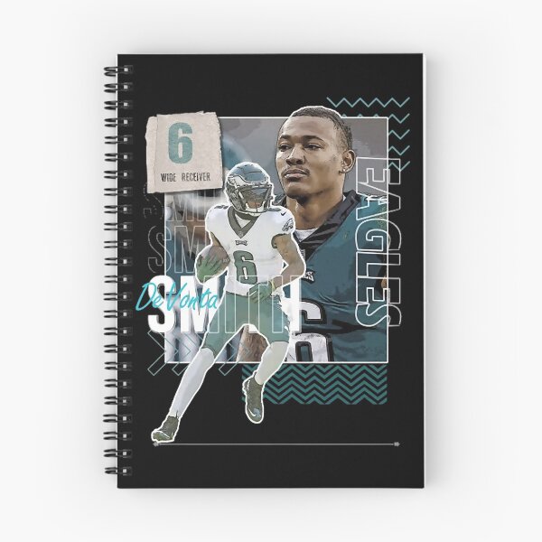 Item preview, DeVonta Smith football Paper  Eagles 6 designed and sold by sherronheusle.