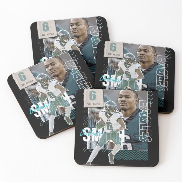 Item preview, DeVonta Smith football Paper  Eagles 6 designed and sold by sherronheusle.