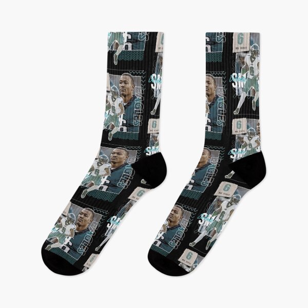 Item preview, DeVonta Smith football Paper  Eagles 6 designed and sold by sherronheusle.
