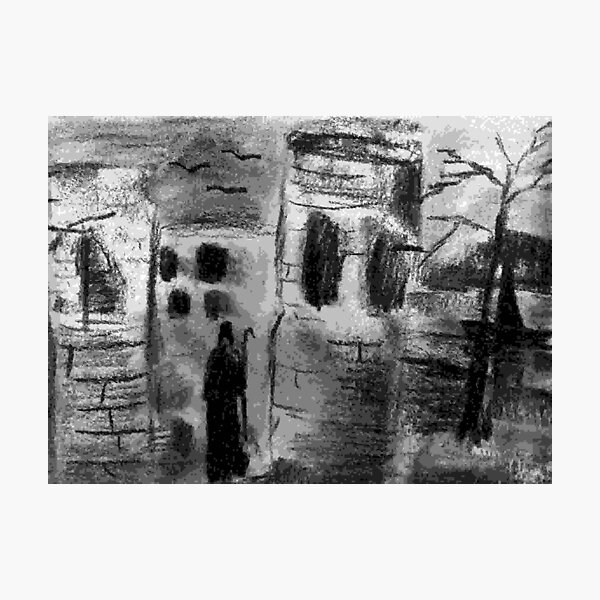 Ruin in Shadows Photographic Print