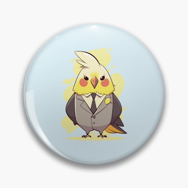 Item preview, Cockatiel in a suit designed and sold by DerSenat.