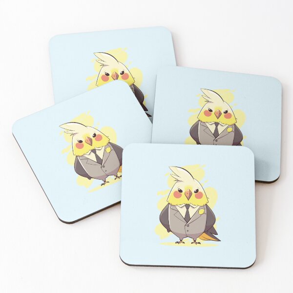 Item preview, Cockatiel in a suit designed and sold by DerSenat.