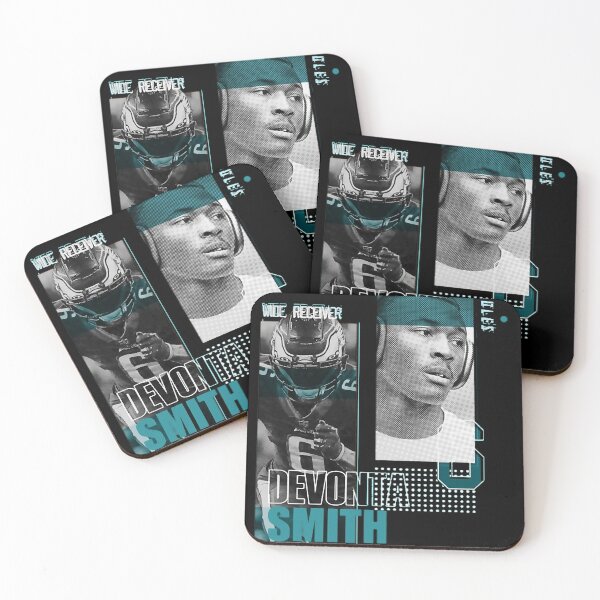 Item preview, DeVonta Smith football Paper  Eagles 7 designed and sold by sherronheusle.