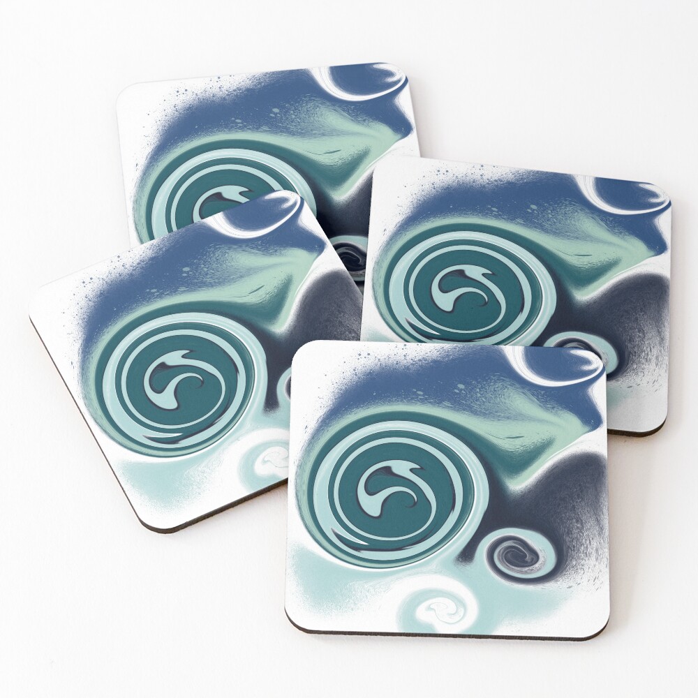 Item preview, Coasters (Set of 4) designed and sold by Splashedoverart.