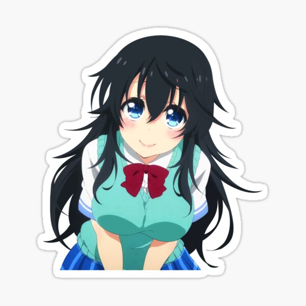 Gamer Anime Girl Stickers Redbubble - roblox bloxburg friends sticker by sakura lucy