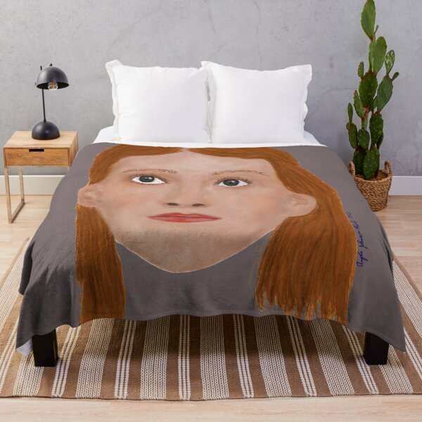 Item preview, Woman With Red Hair designed and sold by Snuggleshark.