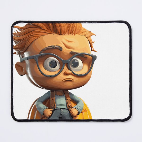 Item preview, Halloween Cute Red Hair Boy Cartoon (Image 3/9) designed and sold by DigitalArtify.