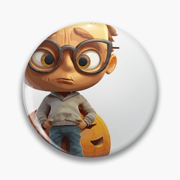 Item preview, Halloween Cute Red Hair Boy Cartoon (Image 7/9) designed and sold by DigitalArtify.