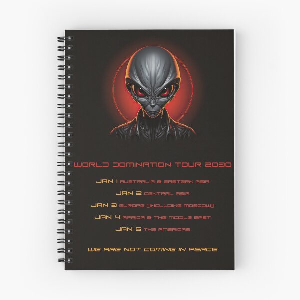 Item preview, Alien - World Domination Tour 2030 designed and sold by Totalthrive.