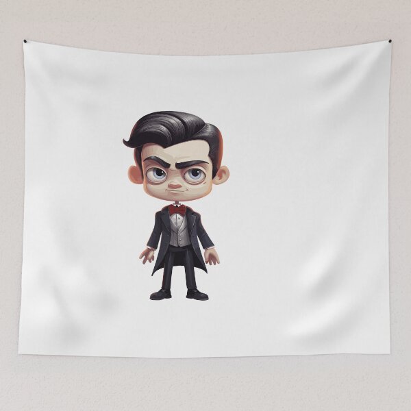 Item preview, Vampire Boy Halloween Cute Cartoon (Image 2/16) designed and sold by DigitalArtify.