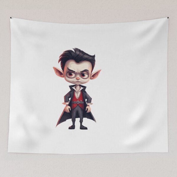 Item preview, Vampire Boy Halloween Cute Cartoon (Image 4/16) designed and sold by DigitalArtify.