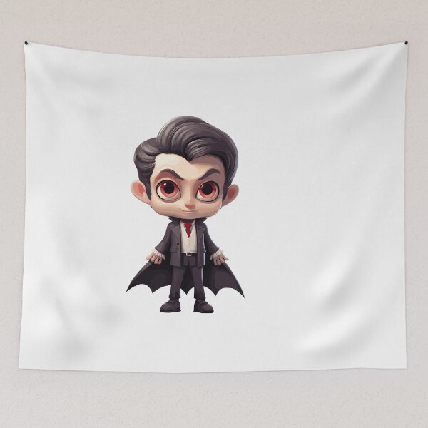 Item preview, Vampire Boy Halloween Cute Cartoon (Image 6/16) designed and sold by DigitalArtify.