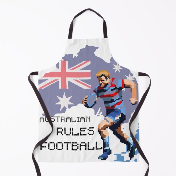 Item preview, Austraian Rules Football. Excellent Pixel style graphics for fans designed and sold by ArtFeverShop.
