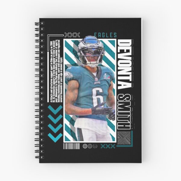 Item preview, DeVonta Smith Football Paper  Eagles 9 designed and sold by sherronheusle.