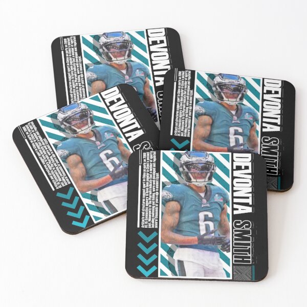 Item preview, DeVonta Smith Football Paper  Eagles 9 designed and sold by sherronheusle.