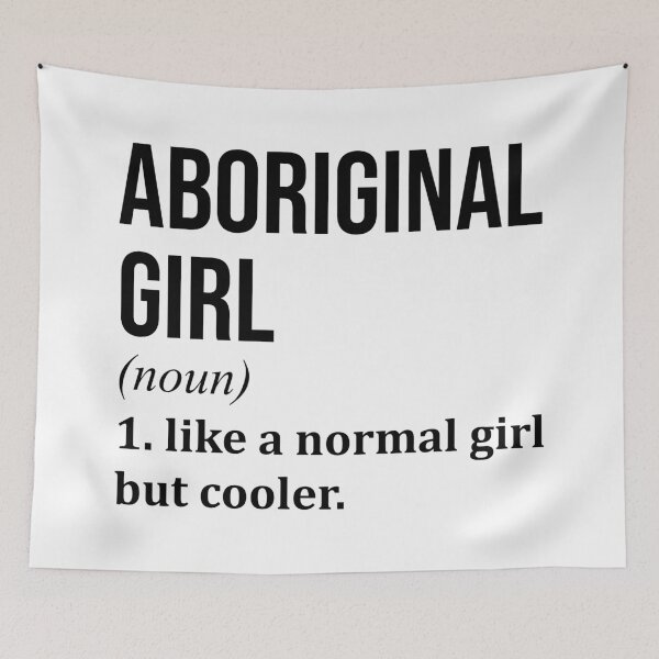 Item preview, Aboriginal Girl Definition Aboriginal designed and sold by XCIV.