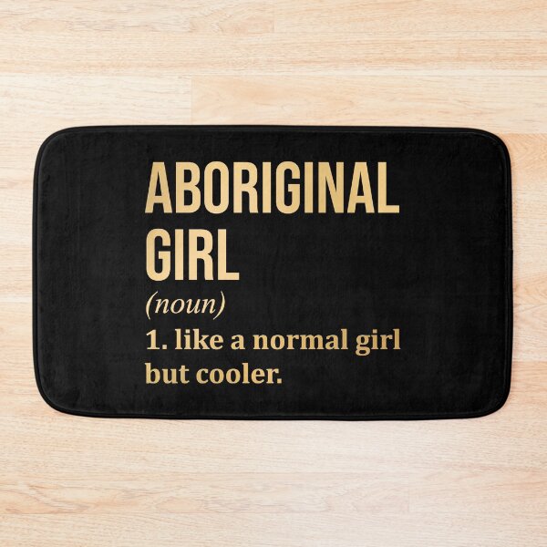 Item preview, Aboriginal Girl Definition Aboriginal in Gold designed and sold by XCIV.