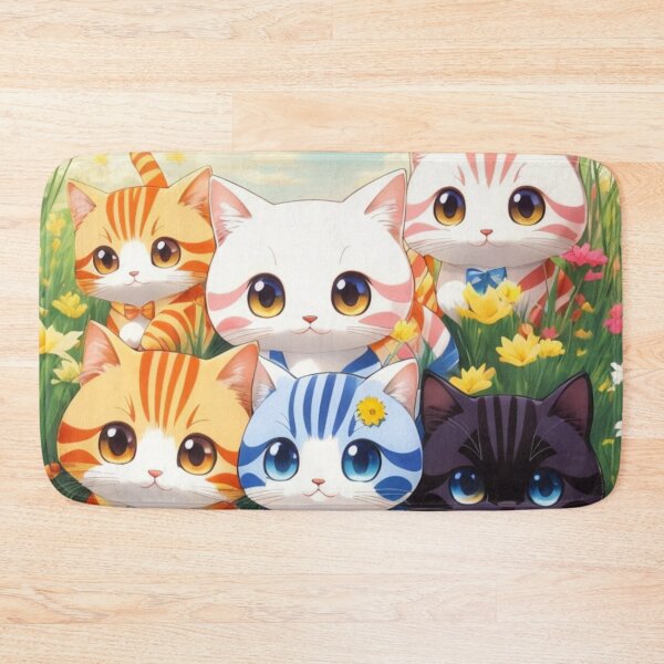 Item preview, 020 Chibi USA Cute Cats designed and sold by Alexis Art Collection.