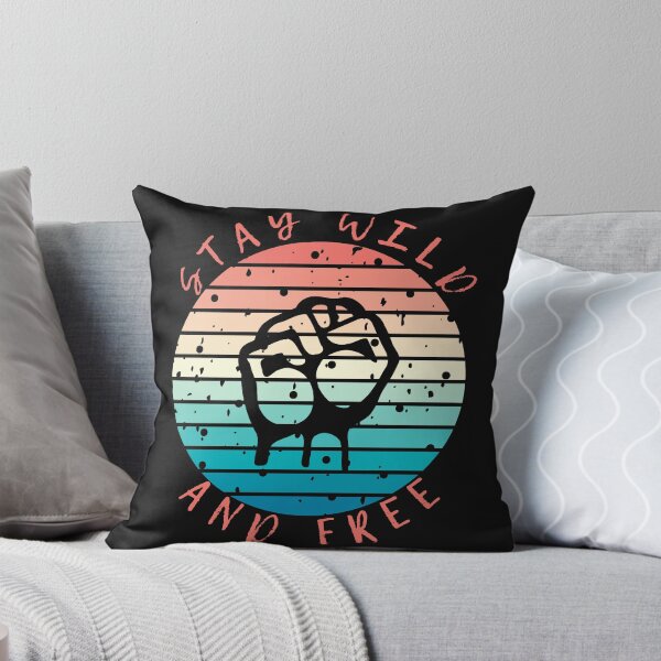 Item preview, STAY WILD AND FREE - fist designed and sold by PixelRealm.