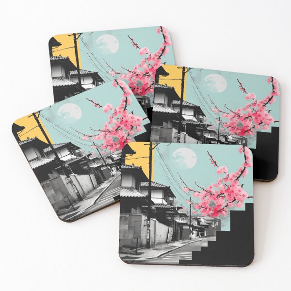 Item preview, Whimsical Sky Over Old Edo designed and sold by ZedOhEe.