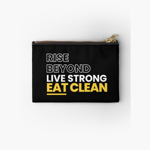 Item preview, Rise Beyond Live Strong Eat Clean  | shrink my waistline  | Weight loss designed and sold by HStudioPrints.