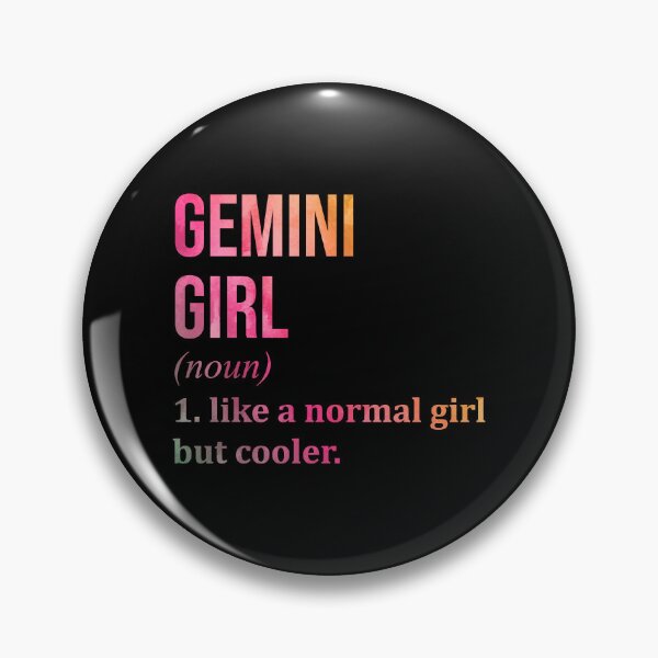Item preview, Gemini Girl Definition Gemini in Watercolor designed and sold by XCIV.