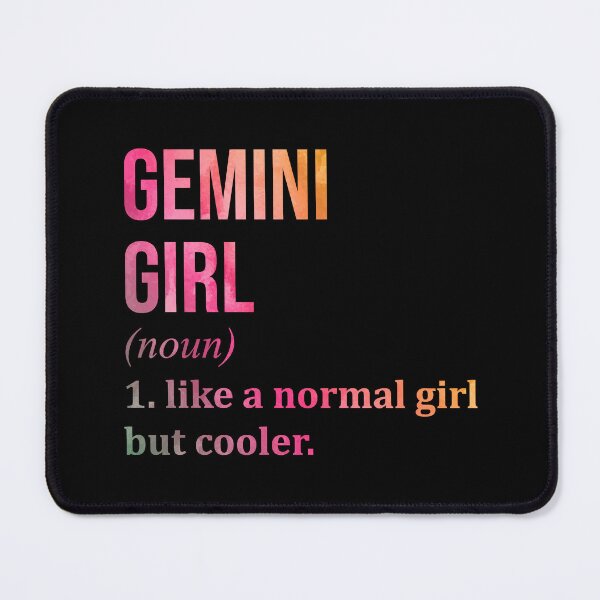 Item preview, Gemini Girl Definition Gemini in Watercolor designed and sold by XCIV.