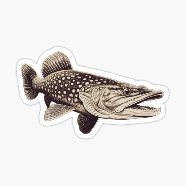 Father Daughter Fishing Sticker