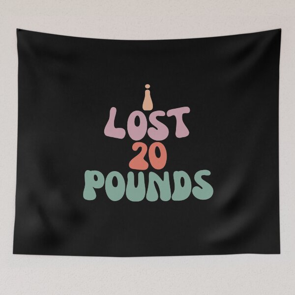 Item preview, I Lost 20 Pounds | Weights  | Weight loss designed and sold by HStudioPrints.