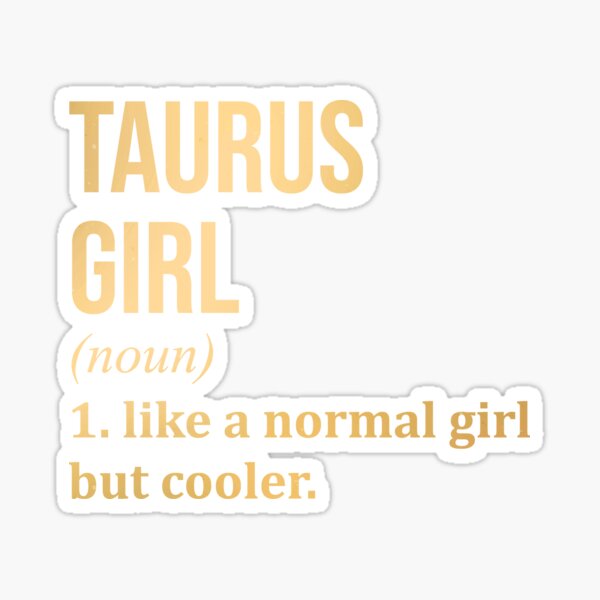 Item preview, Taurus Girl Definition Taurus in Gold designed and sold by XCIV.