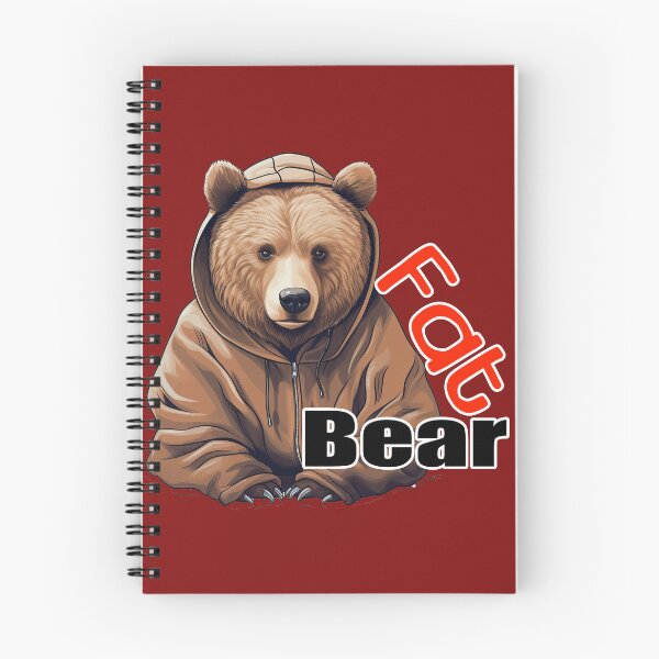 Item preview, brown bear fat bear designed and sold by phatshop789.