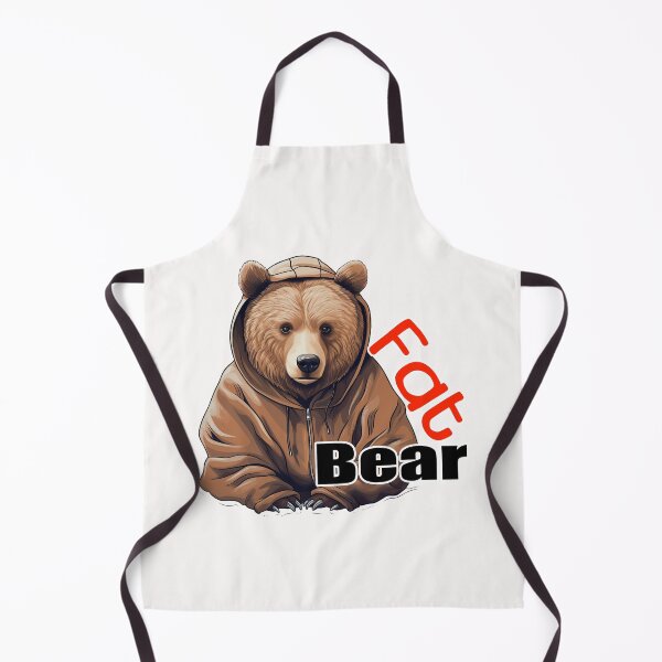 Item preview, brown bear fat bear designed and sold by phatshop789.