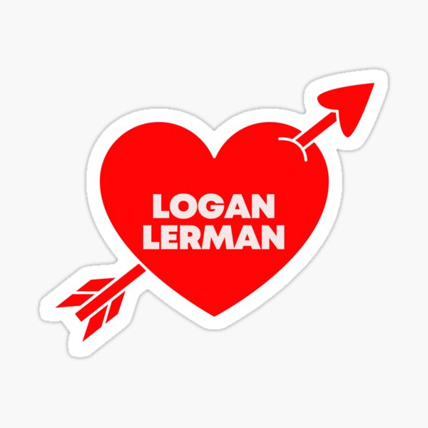 Artikel-Vorschau von Verliebt in Logan Lerman, designt und verkauft von Itsheartshop.