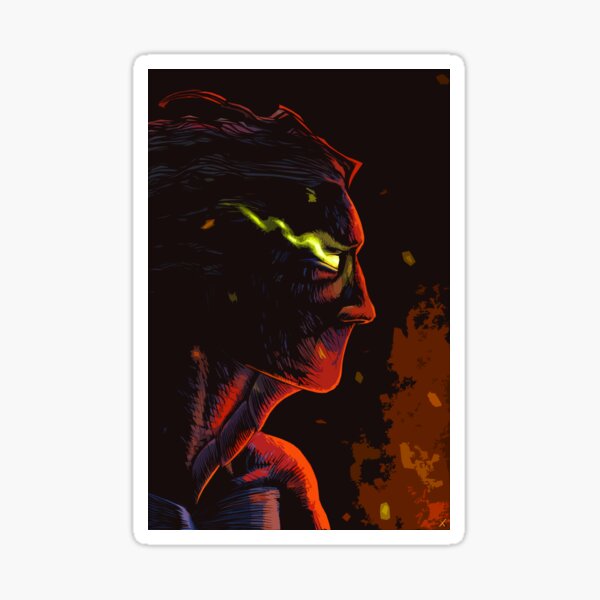 Fury of the God Son Sticker