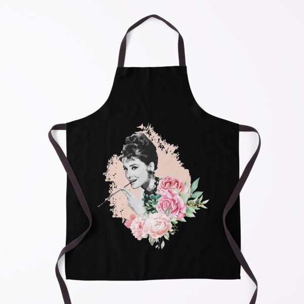 Item preview, Áúdrèy actor Hépbúrn Flowers Illustration Hoodie Notebook designed and sold by joyabrocklesb.