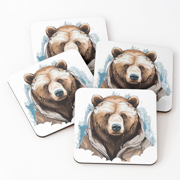 Item preview, fat bear brown bear designed and sold by phatshop789.