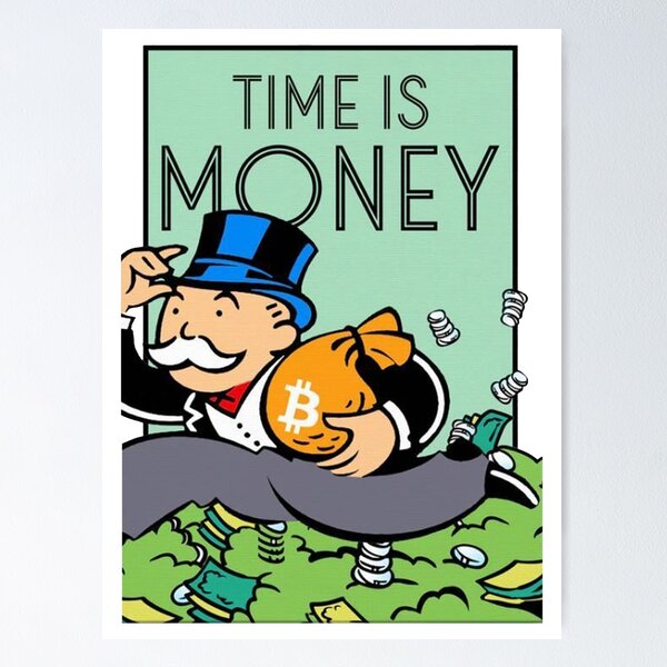 MONOPOLY MONEY MAN M&M Money Poster Modern Wall Art Print 