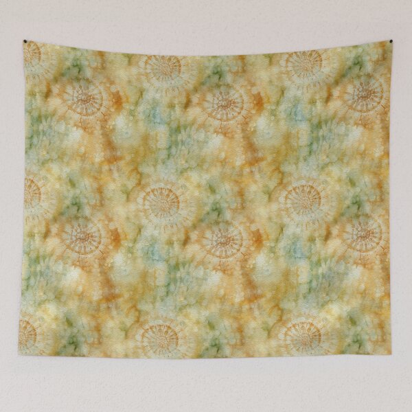 Aperçu de l'œuvre Tons de terre Tie Dye Pattern No16 créée et vendue par Atomura.