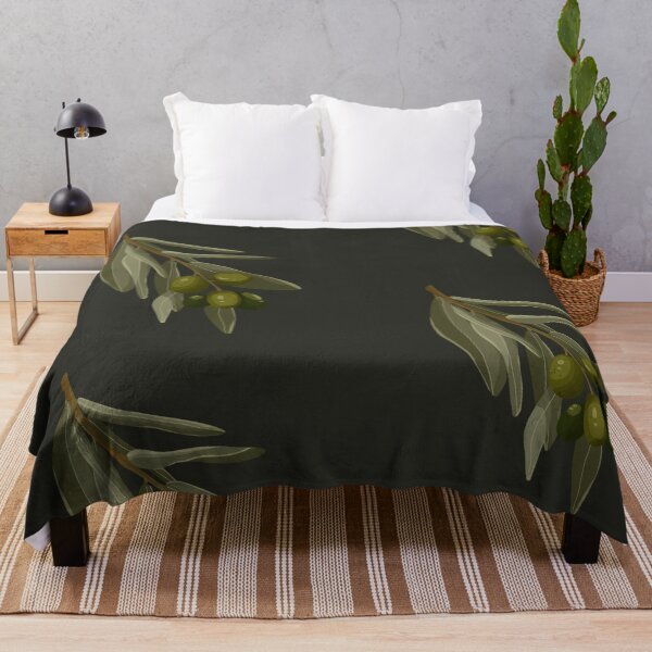 Item preview, A branch of green olives with leaves. designed and sold by ViToriia.