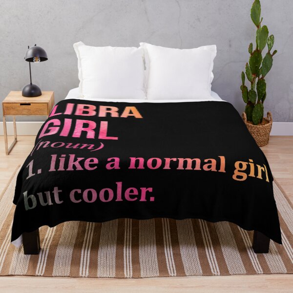 Item preview, Libra Girl Definition Libra in Watercolor designed and sold by XCIV.