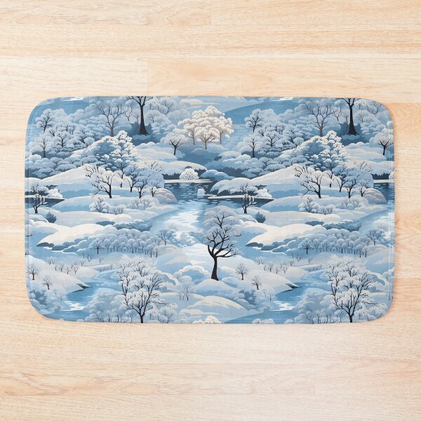 Item preview, Snowy Landscape Cosy Pattern designed and sold by NikkofTime.