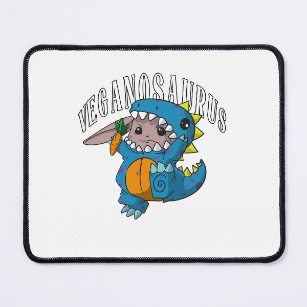 Item preview, VEGANOSAURUS - cute vegan dino designed and sold by naturalvegan.