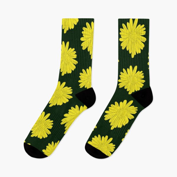 Item preview, Yellow Daisy flower line art designed and sold by Fransyn.