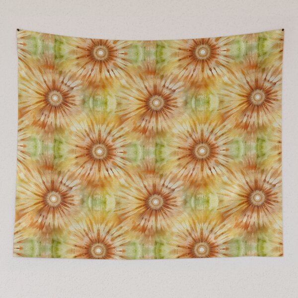 Aperçu de l'œuvre Tons de terre Tie Dye Pattern No18 créée et vendue par Atomura.