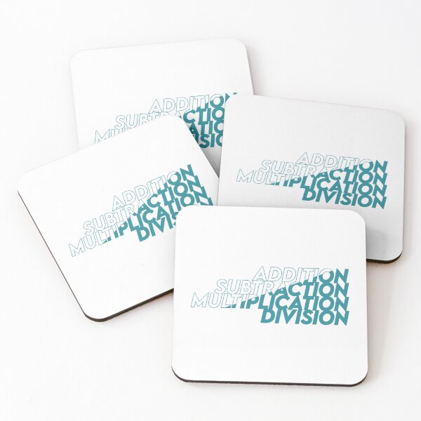 Item preview, addition subtraction division multiplication math gift symbol design  designed and sold by ironpalette.