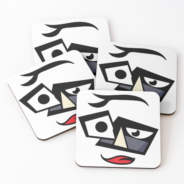 Item preview, abstract face art designed and sold by nongengz.